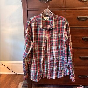 Columbia Multicolor Men’s Plaid Shirt Size Large